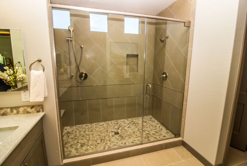 Wide Glass Shower